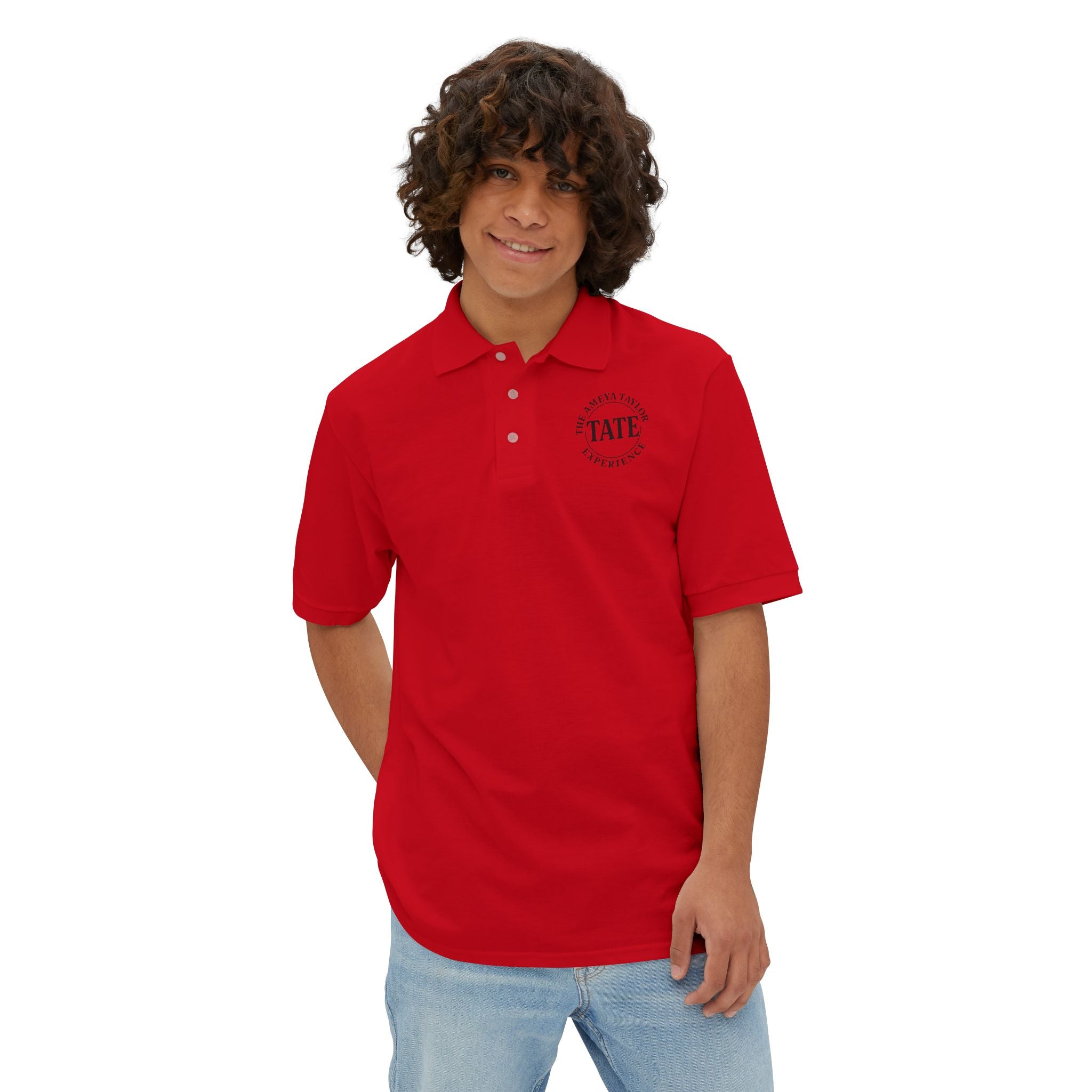 Classic Men's Polo Shirt, Piqué Cotton Polo, Casual Style Polo, Logo Embroidered Polo, The Ameya Taylor Experience